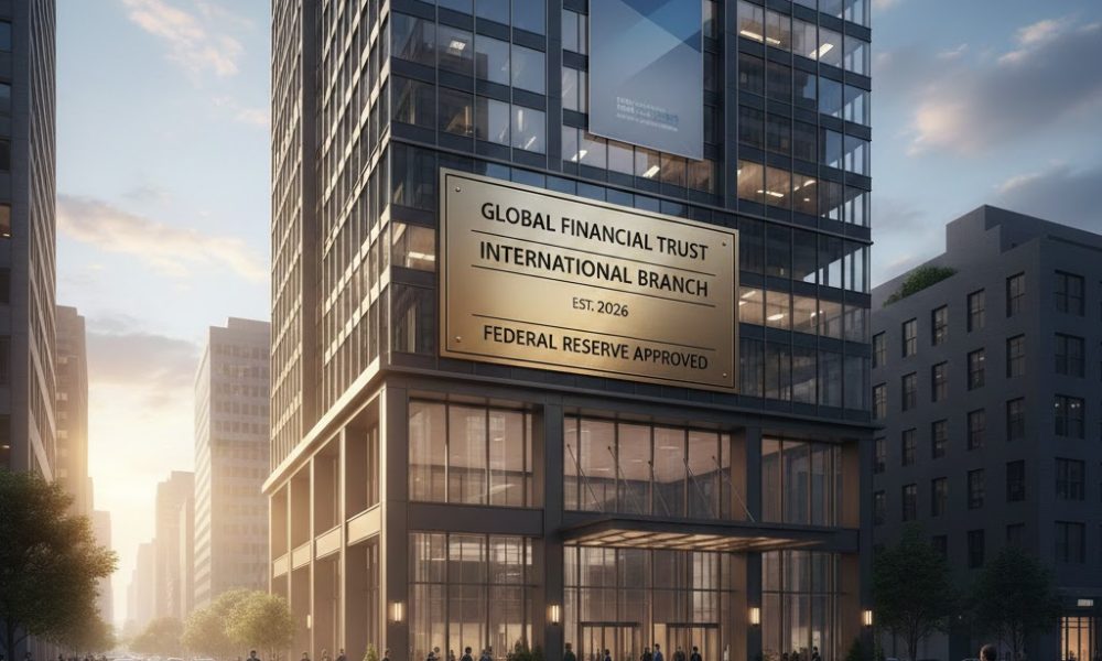 Entidad financiera aval Reserva Federal sucursal bancaria internacional