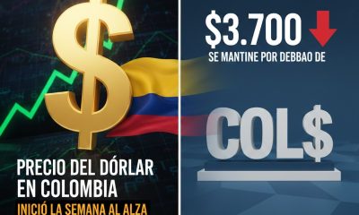 precio del dólar en Colombia hoy