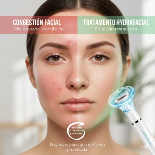 tratamiento para la congestión facial HydraFacial