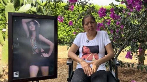 madre de Natalia Buitrago asesinada