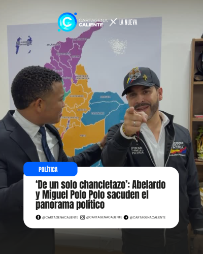 Abelardo De La Espriella y Miguel Polo Polo reunidos