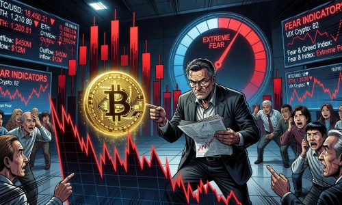 Bitcoin price crash warning chart