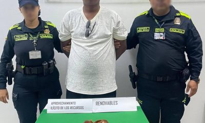 Capturan hombre con ardillas en aeropuerto de Cartagena durante operativo policial
