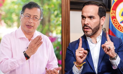 Gustavo Petro durante una intervención pública
