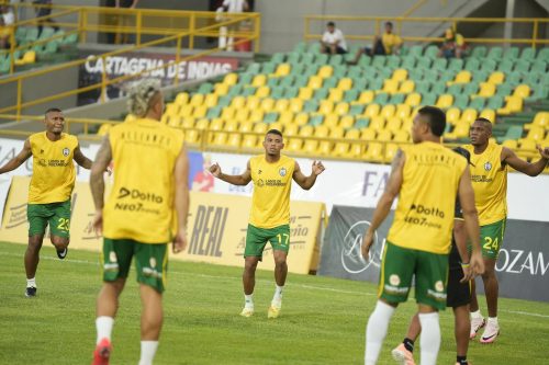 Real Cartagena vs Real Santander en el Jaime Morón León