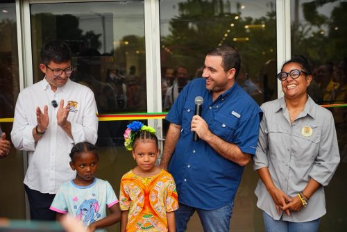 Yamil Arana entrega renovado Centro Regional de Atención a Víctimas en Bolívar durante la inauguración del CRAV.