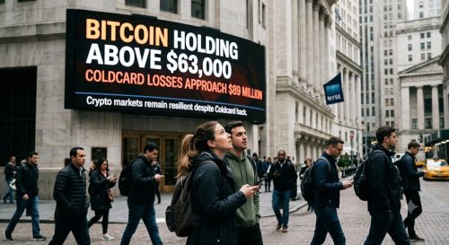 Bitcoin price today above $63000 after Coldcard wallet security incident
